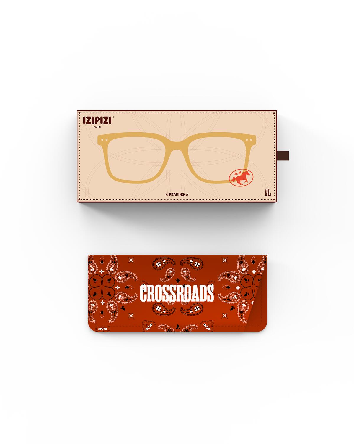 #L læsebrille - Golden Canyon